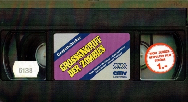 Grossangriff der Zombies - Große Hartbox von CMV Laservision / NSM Records - Limited Uncut Edition - Limitierte Sonderauflage - Cover B